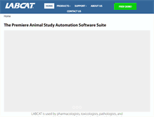 Tablet Screenshot of labcat.com